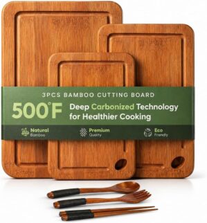 Greva 3 Piece Bamboo Cutting Board ...