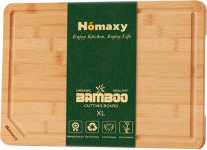 Homaxy Extra Large Organic Bamboo C...
