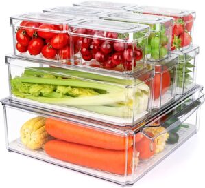 10 Pack Refrigerator Pantry Organiz...