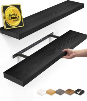 BAYKA Floating Shelves for Wall, 22...