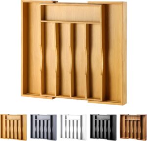 Expandable Bamboo Kitchen Drawer Or...
