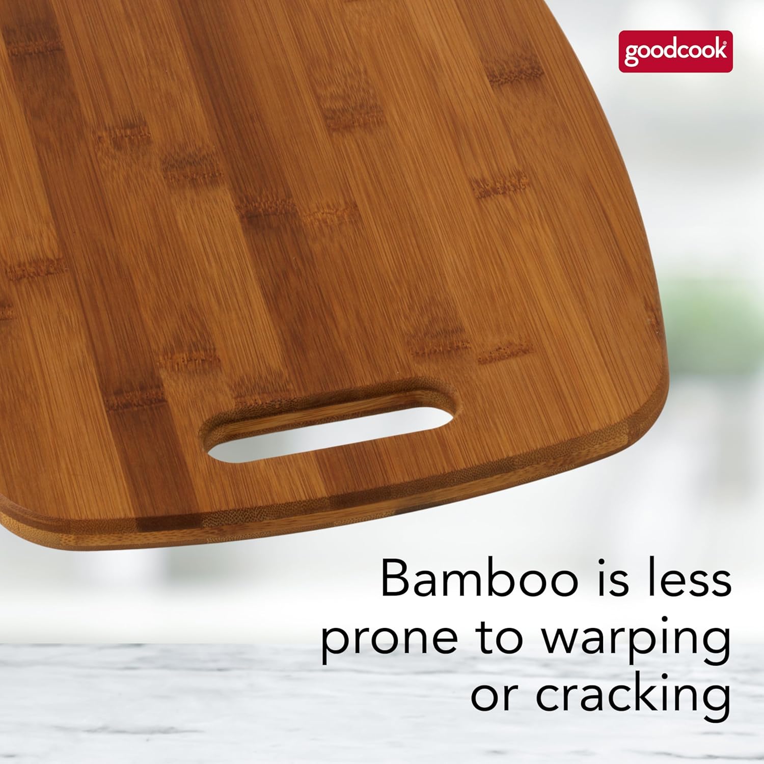 GoodCook Bamboo Cutting Board 3-Pack, Eco-Friendly Knife-Friendly Boards, 6x9-Inch, 9x12-Inch, 11x15-Inch, Durable and Moisture Resistant, Perfect for Food Prep and Serving - Image 8
