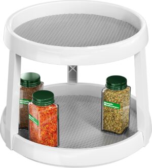 Simple Houseware 2-Tier Lazy Susan ...