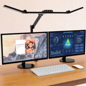 Micomlan Led Desk Lamp with Clamp, ...