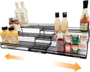 3 Tier Wide Expandable Cabinet Spic...