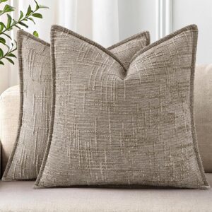 decorUhome Chenille Throw Pillow Co...