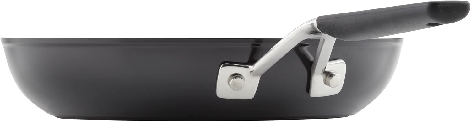 KitchenAid Hard Anodized Nonstick Cookware/Pots and Pans Set, 10 Piece - Matte Black - Image 11