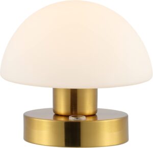 JONATHAN Y 5.75″ Brass Gold/W...