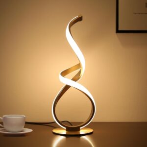 Bedside Table Lamp, LED Touch Dimma...