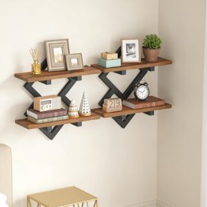 HOOBRO 15″ Floating Shelves f...