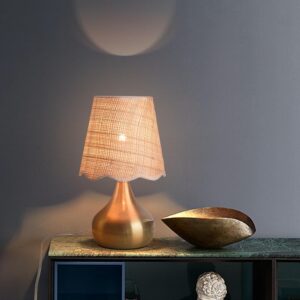 Gold Small Bedside Table Lamp for B...