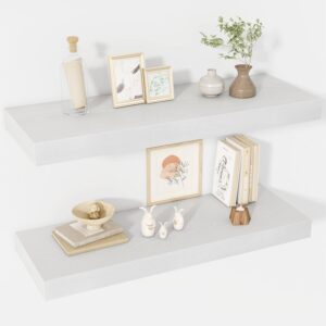Acovy 30 Inch Floating Shelves, 12&...