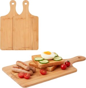 Bamboo Cutting Board Set of 3 with ...