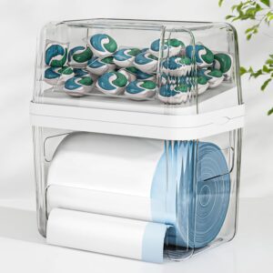 2-in-1 Trash Bag Holder Laundry  ...