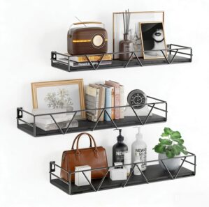 Floating Shelves for Wall Set of 3,...