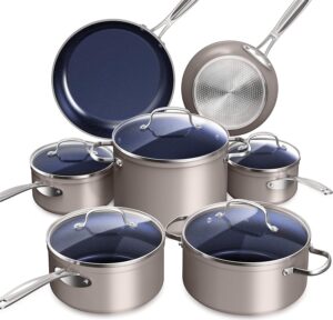 Nuwave Healthy Duralon Blue Ceramic...
