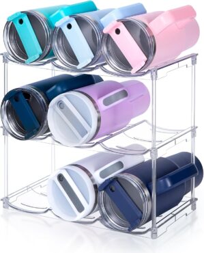 Stackable Water Bottle Organizer fo...