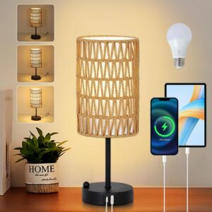 Touch Table Lamp For Bedroom with B...