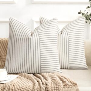 YCOLL Farmhouse Pillow Covers 18...