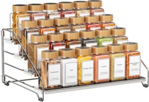 BOIVSHI Spice Organizer, 4 Tier Spi...