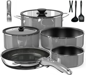 Pro DUXANO Ceramic Pots and Pans Se...