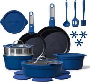 CAROTE 22pcs Pots and Pans Set Non ...