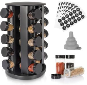 Tianifa Black Countertop Rotating S...