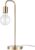 Globe Electric 67433 Holden 18″ Table Lamp, Matte Brass, Modern, Night Stand, Bedroom Décor, Living Room, Bedside Light