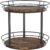 LAMU 10” Lazy Susan Turntable Organizer, 2 Tier Round Rotating Spice Rack Organization for Kitchen Cabinet and Countertop, Wooden Lazy Susan for Table Top, Pantry, Bathroom, Vanity, Home Decor