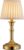 KDG Cordless Portables Table Lamp, LED Fabric Shade Small Desk Lamps, 4000mAh Battery Powered Lighting, 2700K Stepless Dimmable Light for Living Room, Dining Room, Bedroom, Bedside (Gold)