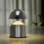 SAIWEYA Modern Cordless Mushroom Small Table Lamp Touch LED Lamps, 3-Way Dimmable Bedside Nightstand Lamp Mini Rechargeable Night Light for Bedroom, Living Room