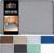 GORILLA GRIP Waterproof Silicone Under Sink Mat with Raised Lip for Kitchen and Bathroom, 34 x 22 in, Cabinet Shelf Liner Stay in Place Mats Dishwasher Safe Drawer Liner, Organizer Tray, Gray