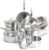 T-fal Stainless Steel Pots and Pans Set 11 Piece, Induction, Oven Broiler Safe 500F, Kitchen Cooking Set w/Fry Pans, Saucepans, Saute Pan, Dutch Oven, Steamer, Cookware, Dishwasher Safe, Silver