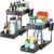 2 Pack Under Sink Organizer with Pull-Out Drawer, 2-Tier Cabinet Storage for Kitchen & Bathroom, Tool-Free Assembly, Fits Cleaning Supplies & Toiletries, Space Saving for Small Cabinets, Black