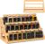 Spice Rack, Spice Organizer -3 Tier Bamboo Spice Racks, Solution for Spice Storage in Kitchens, Countertops，Storage Rooms and Other Places