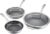 Cuisinart FusionPlus Hybrid Nonstick Stainless Steel Cookware Set, 5-Piece Skillet Cooking Set with PFAS-Free PURELYSEAR Ceramic Non Stick Technology, Scratch Proof, Cool Grip Handles, Dishwasher Safe