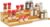 SpaceAid 4 Tier Bamboo Spice Rack Organizer for Cabinet, Kitchen Pantry Spices Storage Rack for Cabinets Organization, Home Seasoning Tiered Can Goods Racks Wood Shelf Organizers (4 Tier, Natural)