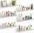 Lifewit Floating Shelves 6 Pack, 15″ Acrylic Room Decor Shelves for Book/Figures/Photo/Makeup, Clear Wall Shelf for Bathroom, Living Room, Bedroom, Kitchen Storage and Organization 38 x 9 cm/15×4