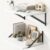 Fun Memories Floating Shelves Set of 2, 16″ W x 12″ D, White Ledges for Bedroom, Bathroom, 12″ Deep Bookshelf Wall Mounted