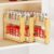 SpaceAid Bamboo Pull Out Spice Rack Organizer for Cabinet, Heavy Duty Slide Out Seasoning Kitchen Pantry Sliding Vertical Organization, 7.6″ Wide, 3 Drawers(2″ Wide), 2-Tier, Natural
