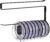 Tumbler Lid Organizer, Horizontal Tumbler Lid Storage Hook Up to 10 Lids, Space Saving Cup Lid Holders Under Cabinet Tumbler Lid Hook for Kitchen Organizer and Storage,Hanging Paper Towel Rack Hanger