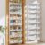 Pantry Door Organizers and Storage, 8-Tier Large Metal Heavy-Duty Frame Over the Door Spice Rack, 2 in 1 Wall-Mounted or Hanging shelf for Kitchen, Bathroom, Laundry Room, Bedroom, Closet &Nursery