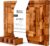 Bamboo Cutting Board Set of 3 in Large, XL and XXL Sizes, Heavy Duty Wooden Kitchen Boards, End Grain Butcher Block with Juice Groove, Durable Non-Slip Serving and Prep Boards