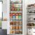 ElegantArray 8-Tier Pantry Door Oragnizer, Over The Door Pantry Organizer Rack and Storage, Hanging Spice Rack Shelves Door, Home Office Laundry Room Bathroom & Kitchen Organization Essentials Metal