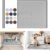 URMONA Under Sink Mat for Kitchen Waterproof, 34″ x 22″ Silicone Under Sink Mat for Shelf Liner Organizer, Cabinet Sink Protector Under Sink Liner for Bottom Kitchen, Bathroom(Light Grey)