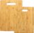 Totally Bamboo 2-Piece Cutting Board Set; 2 Assorted Sizes of Bamboo Wood Cutting Boards for Kitchen