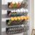 Magnetic Spice Rack for Refrigerator, 4 Pack 100% Metal Strong Magnet Fridge Shelves, 14-16.5 inch, Space Saving Spice Organizer Tilt, No Drilling Moveable Home Kitchen Laundry Storage Organization
