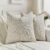 FUTEI Natural Linen Chenille Decorative Throw Pillow Covers 18×18 Inch Set of 2,Soft Cozy Faux Linen Textured Cushion Case,Farmhouse Home Decor for Couch Living Room