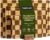 3 Pack Checkered Bamboo Cutting Board Set, Decorative End Grain Thick Wood Cutting Board, Crack-Resistant, Heavy Duty Non-slip Chopping Boards, Aesthetic Serving Trays for Home Decor, Gift