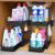 JPart Under Sink Organizer, Kitchen Organizers and Storage, 2-Tier Bathroom Cabinet Organizer with Sliding Drawers, Thickened Construction with Hooks Hanging Cup for Kitchen & Bathroom, 2 Pack